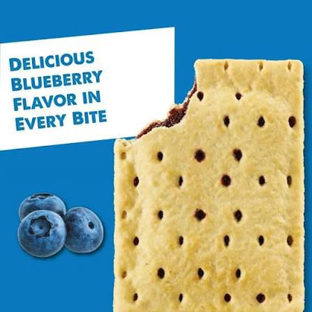 pop tarts blueberry sin frosting X2
