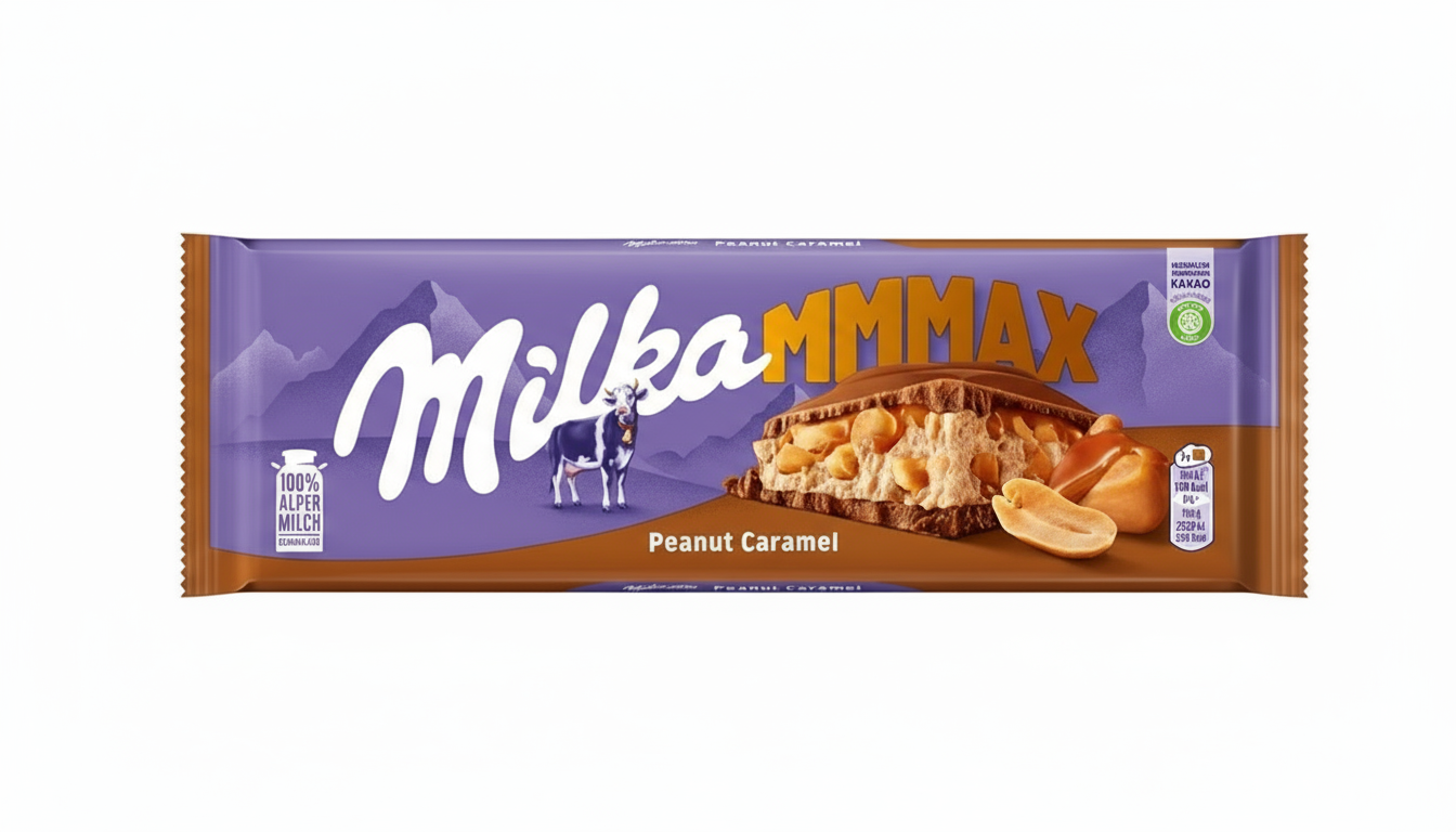 Milka Max peanut butter - Candy Factory