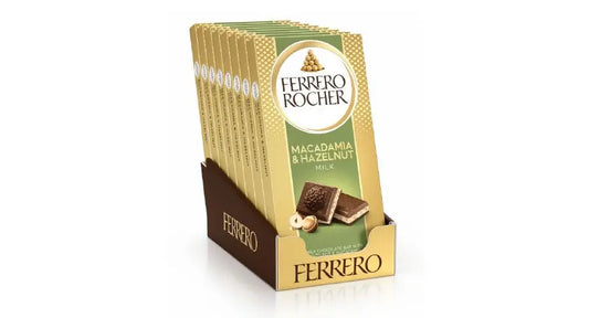 ferrero rocher macadamia noisettes hazelnoot