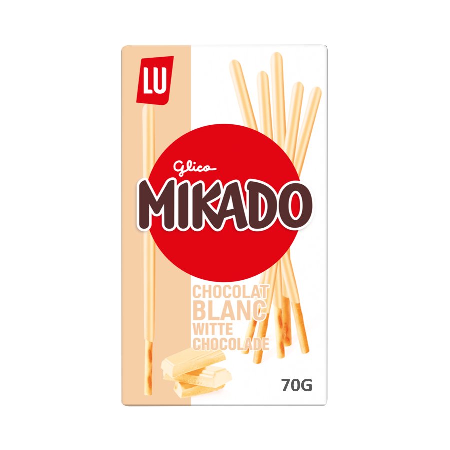 Mikado chocolate blanco