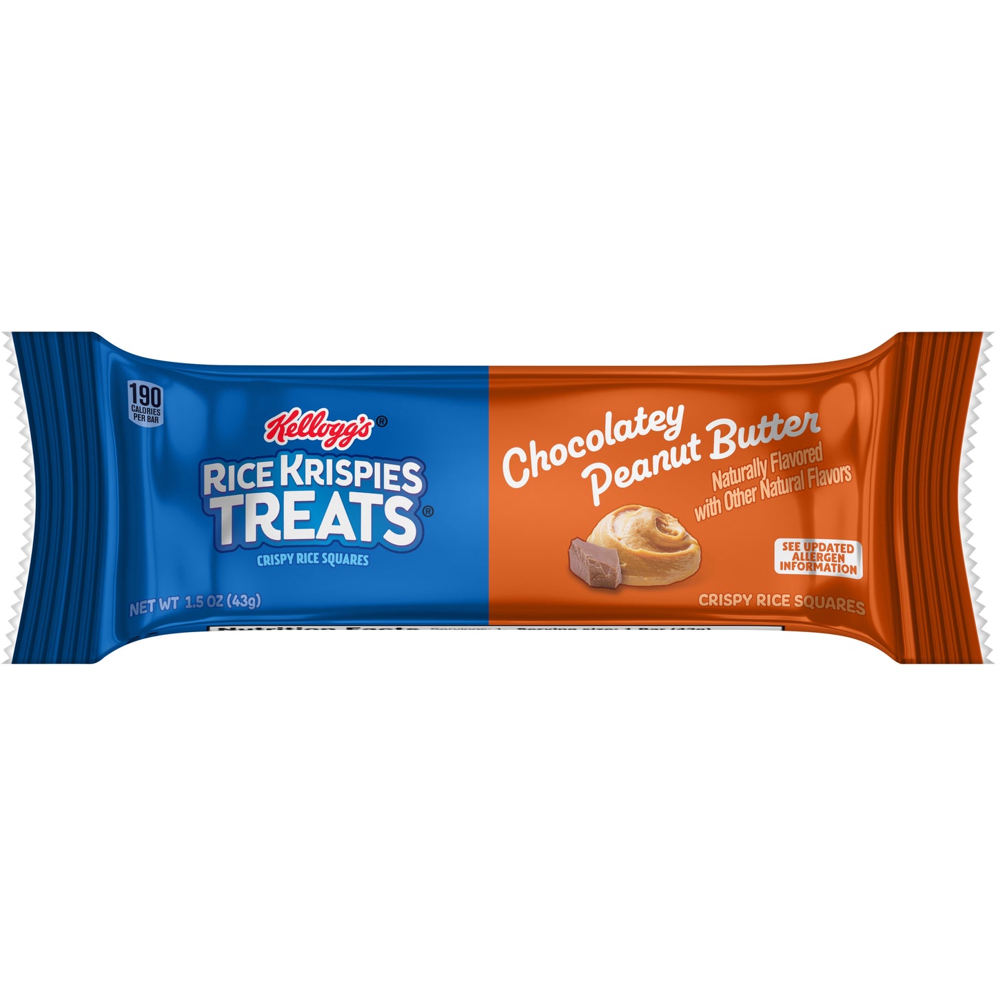 rice krispies chocolate y mantequilla de mani - Candy Factory
