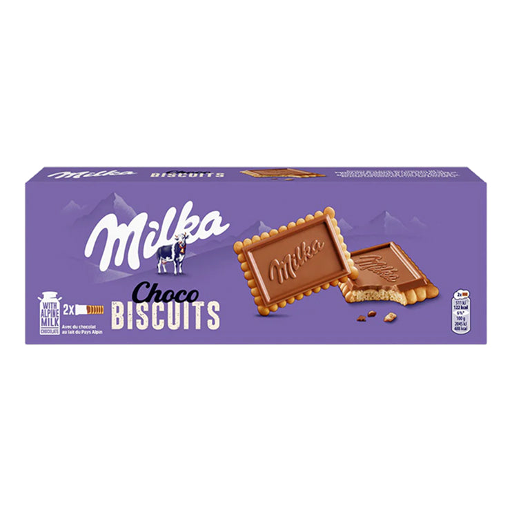 Milka choco biscuits