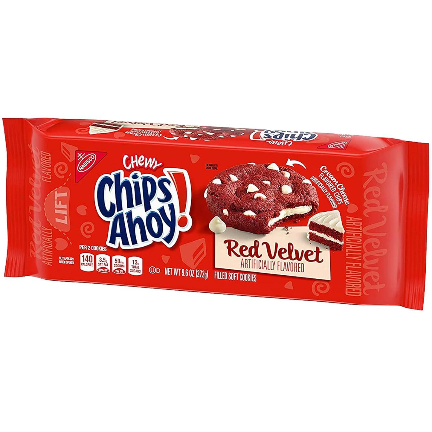 Galletas chips ahoy red velvet - Candy Factory