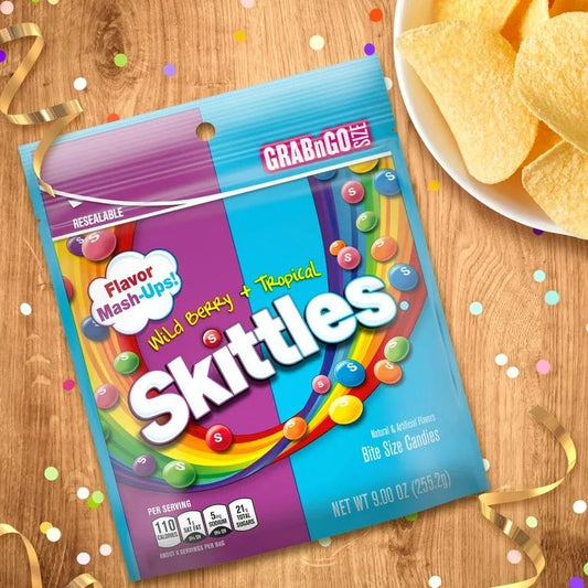 skittles wild berry + tropical - Candy Factory