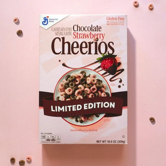 cereal cheerios chocolate strawberry - Candy Factory