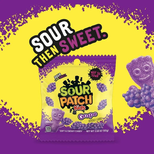 gomas sour patch uva - Candy Factory