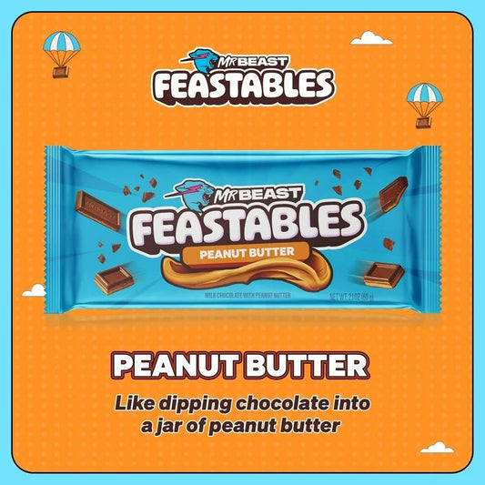 chocolatina mr beast peanut butter - Candy Factory