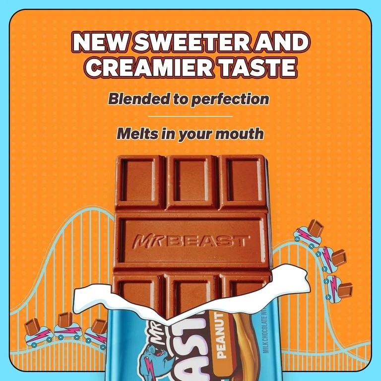 chocolatina mr beast peanut butter - Candy Factory