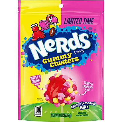 Gomas nerds gummy clusters cherry lemonade blitz - Candy Factory