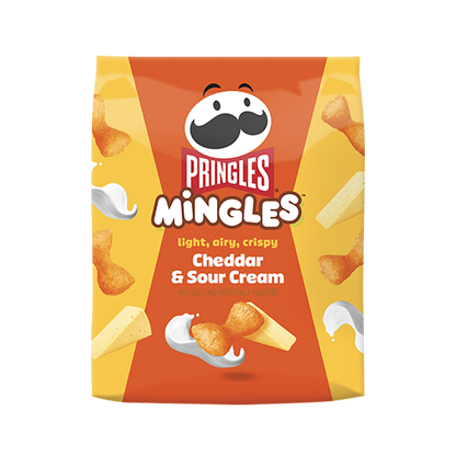 Pringles Mingles snack cheddar & sour cream - Candy Factory
