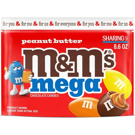 M&m's peanut butter Mega