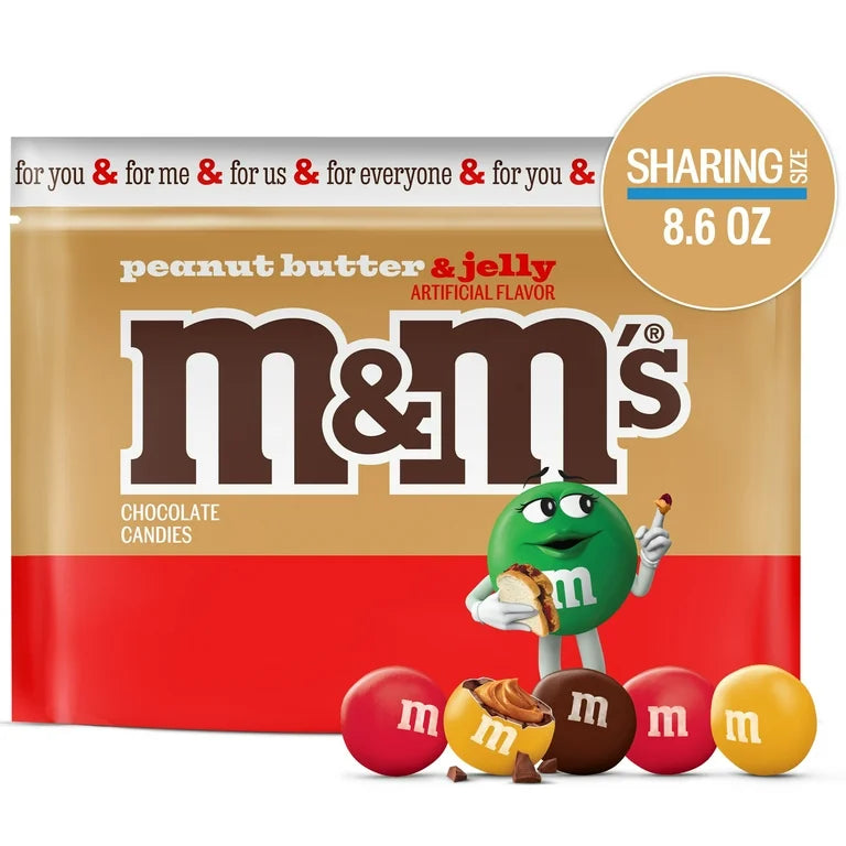 M&m's peanut butter & jelly
