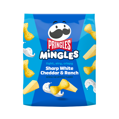 Pringles Mingles snack cheddar & ranch - Candy Factory