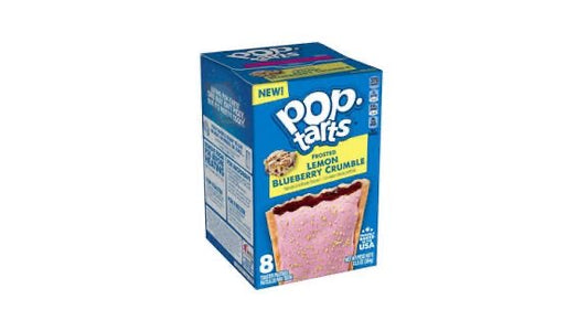 pop tarts lemon blueberry crumble X2