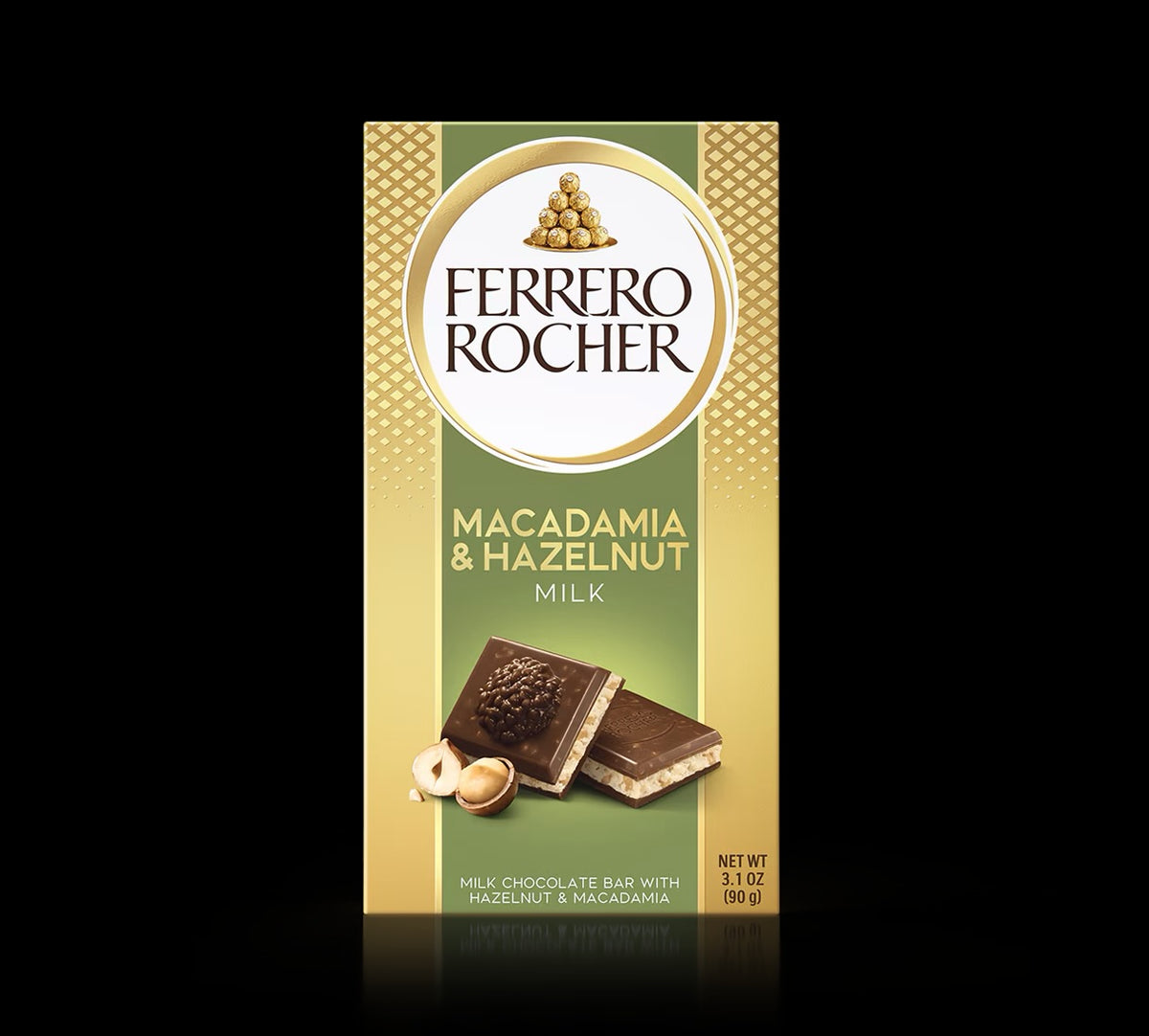 ferrero rocher macadamia noisettes hazelnoot