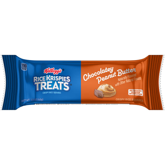 rice krispies chocolate y mantequilla de mani - Candy Factory
