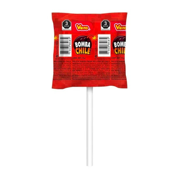chupeta bomba chile - Candy Factory