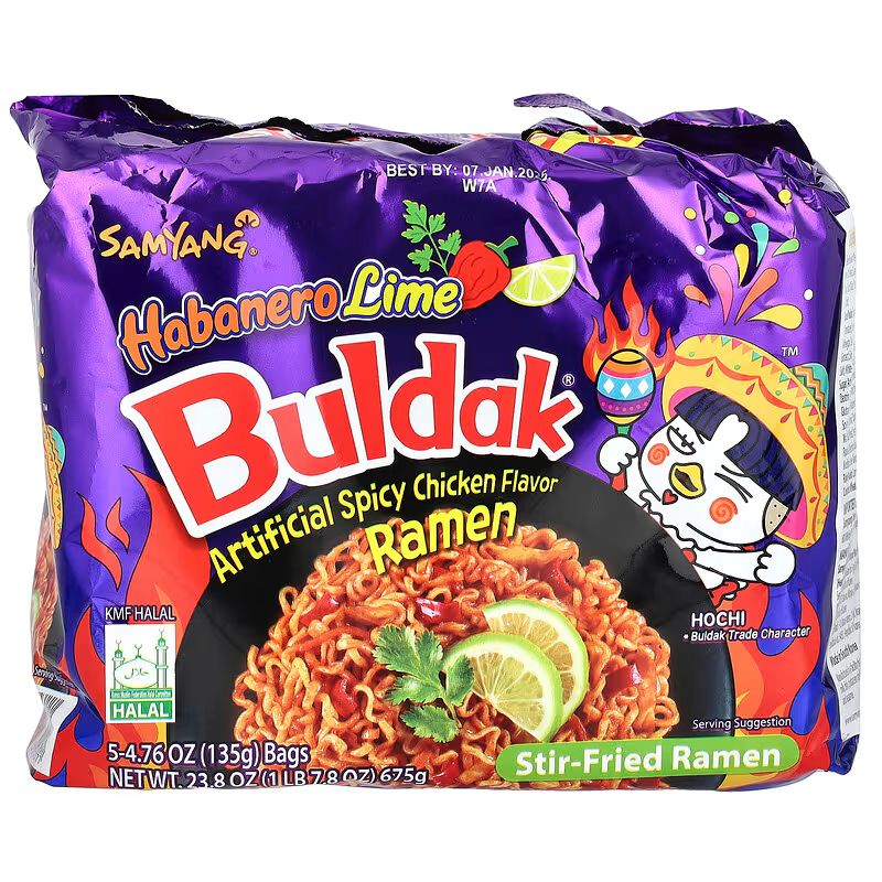 ramen buldak habanero lima - Candy Factory