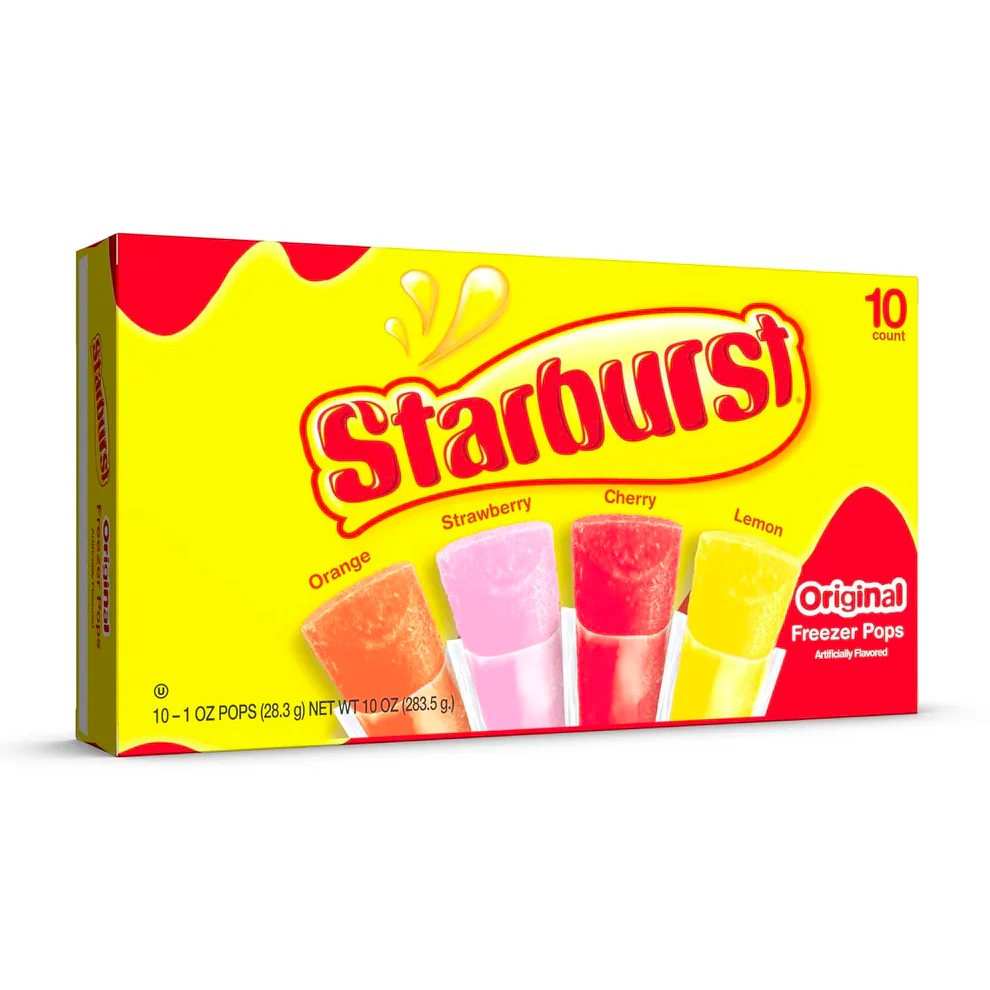starburst freezer pops - Candy Factory