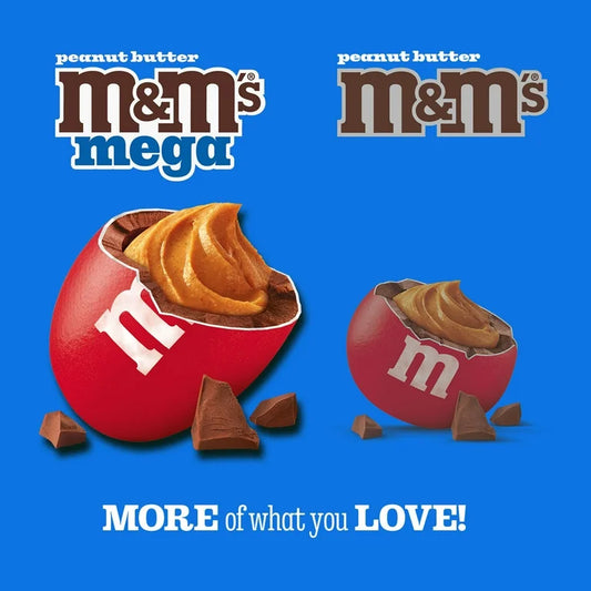 M&m's peanut butter Mega