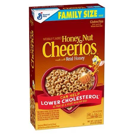 Cheerios honey nut
