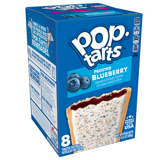 pop tarts blueberry X2 - Candy Factory