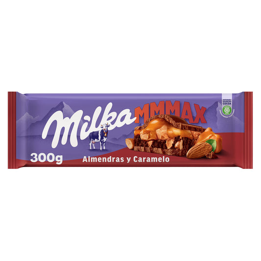 Milka Max almendra y caramelo