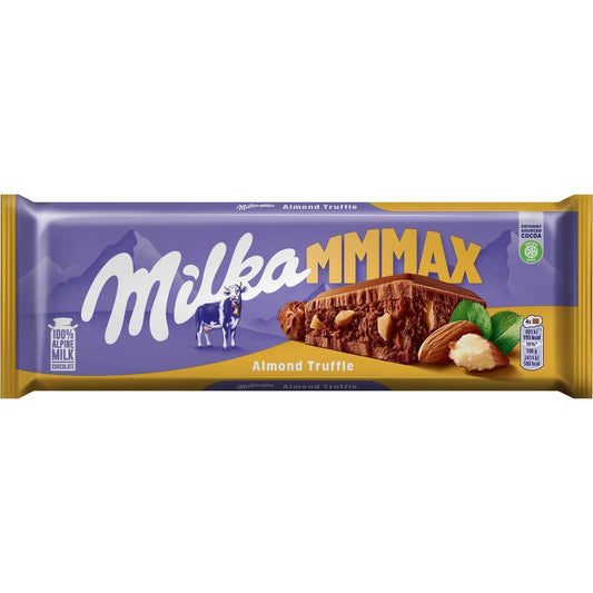 Milka Max trufa y almendra