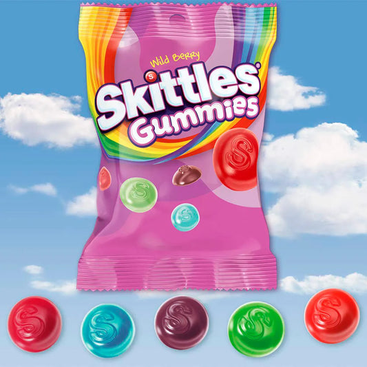 Skittles gummies wild berry