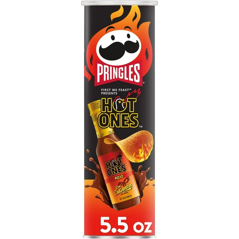 Pringles hot ones rojo - Candy Factory