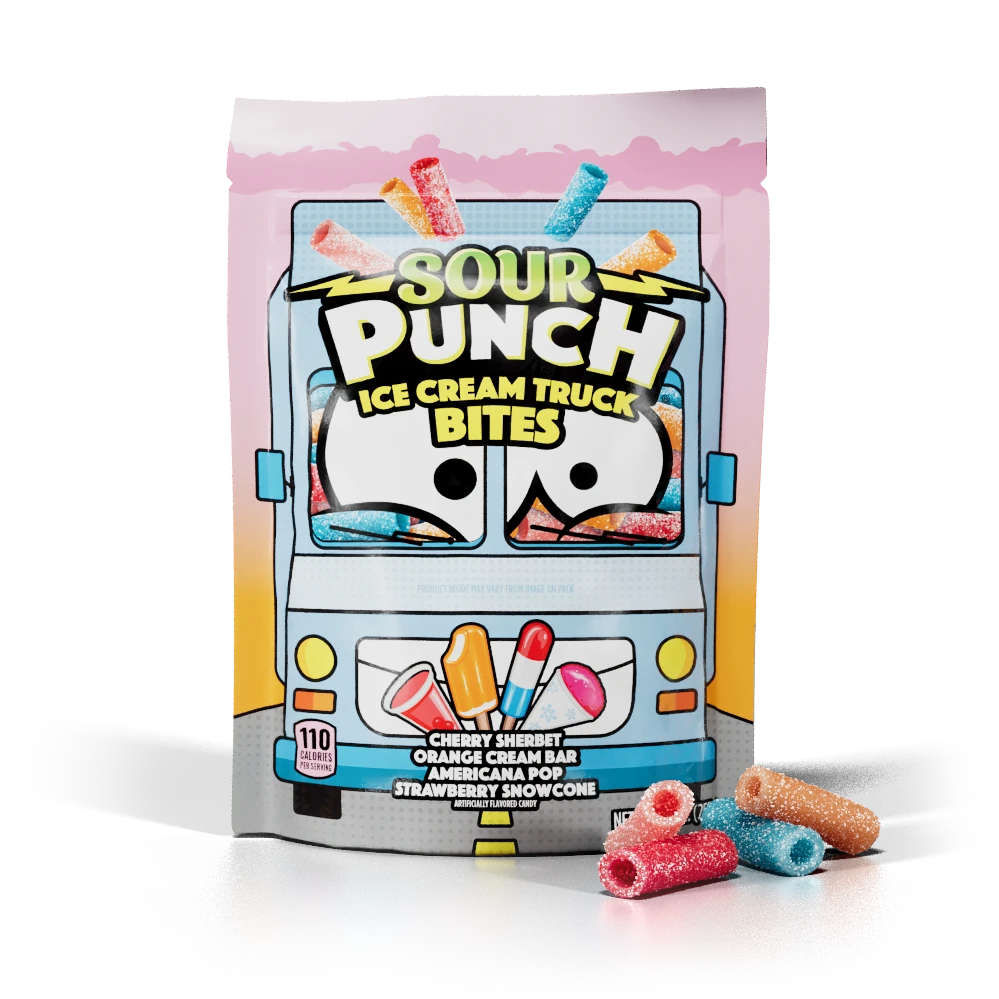 gomas sour punch ice cream bites - Candy Factory