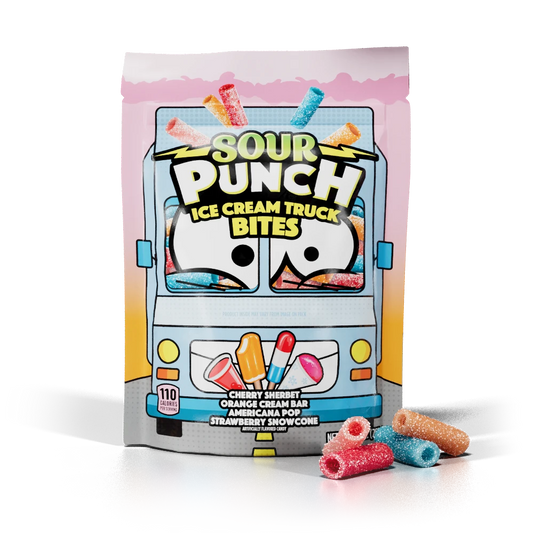gomas sour punch ice cream bites - Candy Factory