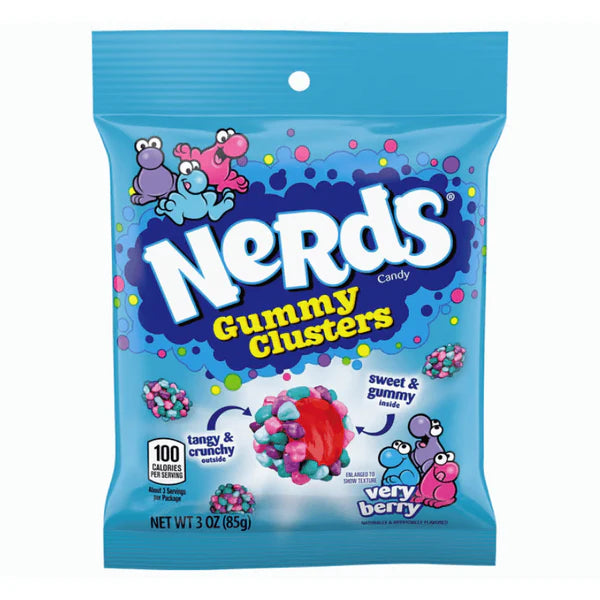 nerds gummy clusters very berry - Candy Factory