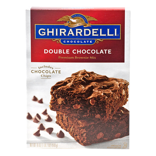 ghirardelli brownie double chocolate