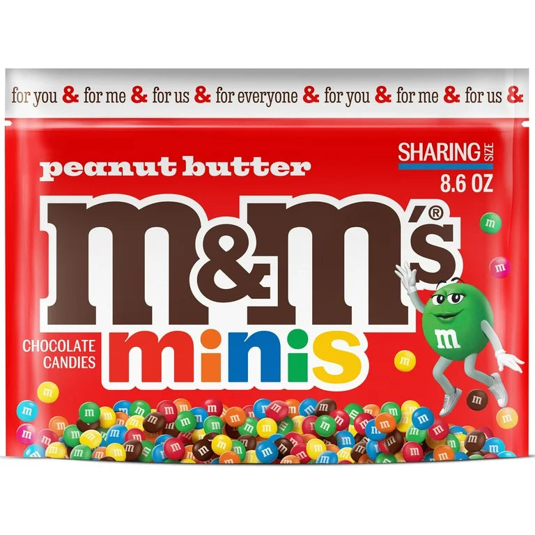 M&m's minis peanut butter