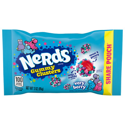 nerds gummy clusters very berry - Candy Factory