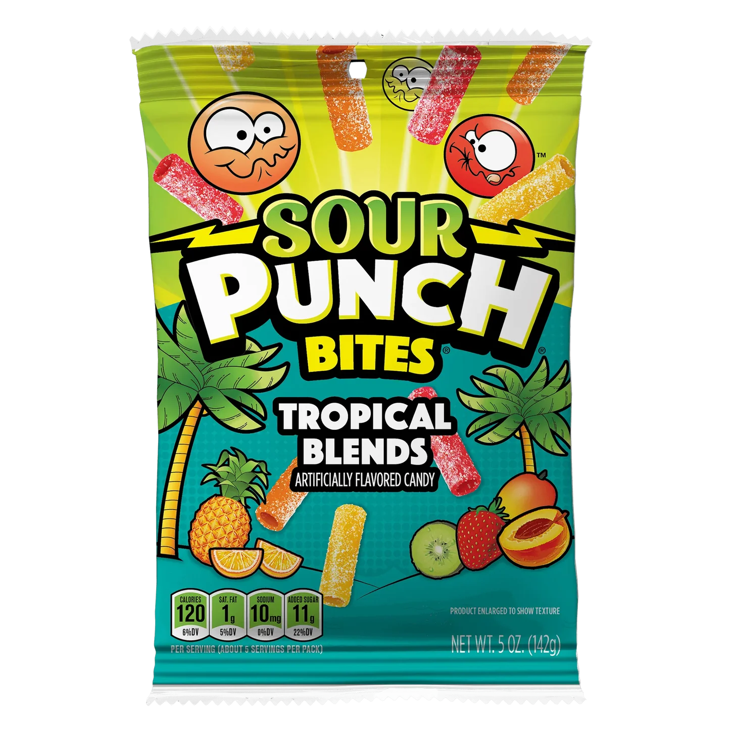 Sour punch bites tropical blends - Candy Factory