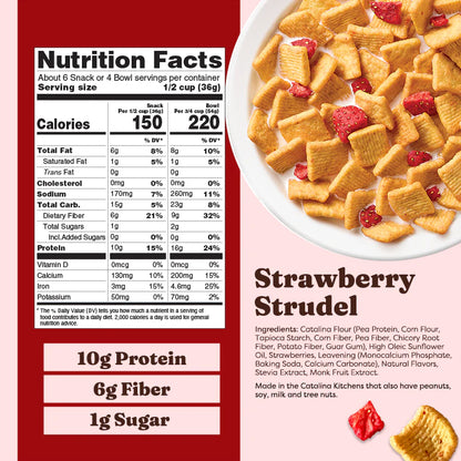 Cereal Catalina crunch Strawberry Strudel - Candy Factory