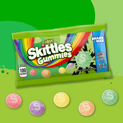 Skittles gummies sour - Candy Factory