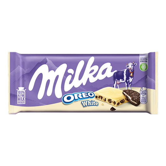 Milka oreo white