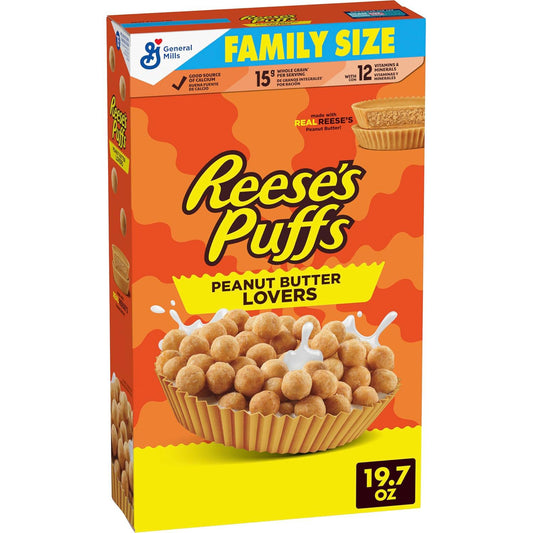 Cereal reese's puffs peanut butter - Candy Factory