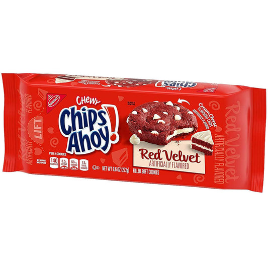 Galletas chips ahoy red velvet - Candy Factory