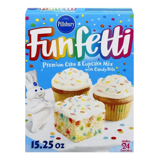 Funfetti mezcla para cupcakes - Candy Factory