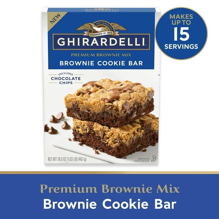 ghirardelli brownie cookie bar - Candy Factory