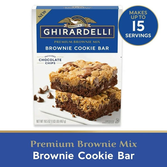 ghirardelli brownie cookie bar - Candy Factory
