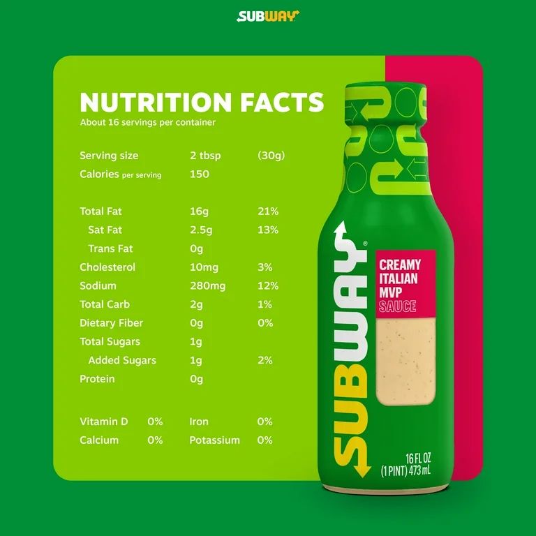 salsa subway italian mvp - Candy Factory