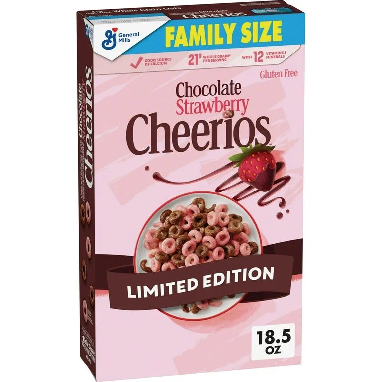cereal cheerios chocolate strawberry - Candy Factory