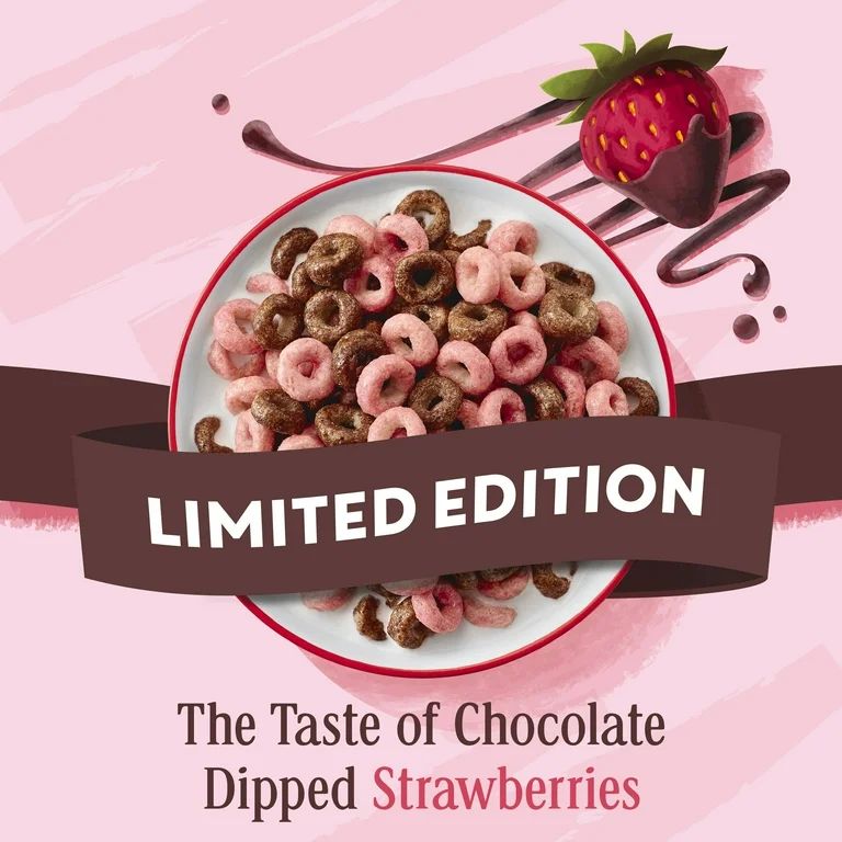 cereal cheerios chocolate strawberry - Candy Factory