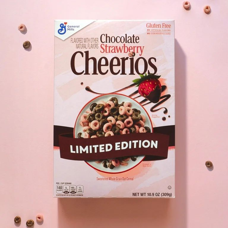 cereal cheerios chocolate strawberry - Candy Factory