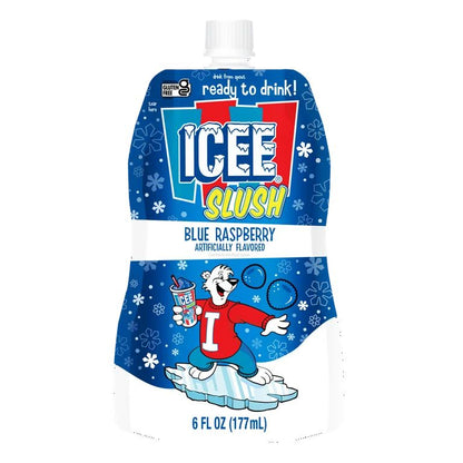 icee slush blue raspberry - Candy Factory